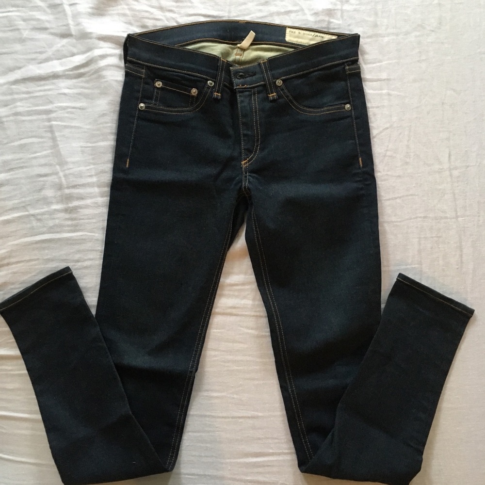 Rag & Bone Legging Jeans in Clean Indigo
